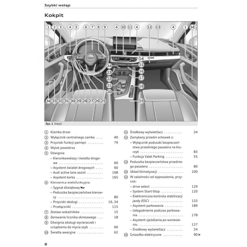 Audi A4 Lift 2020 Navi Notice D Utilisation