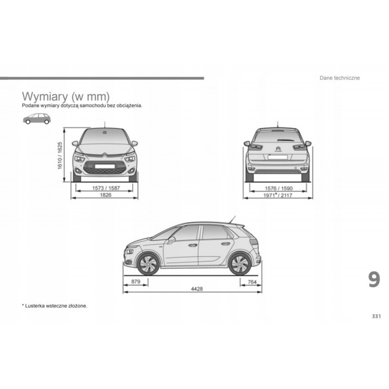 Citroen C4 Picasso od 2014 Nawigacja Instrukcja Obsługi