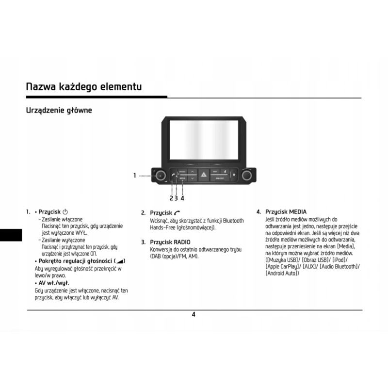 Hyundai I Nawigacja Radio Instrukcja Obs Ugi