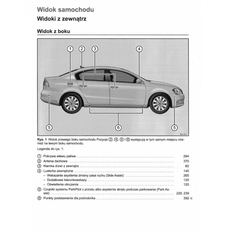 Volkswagen Vw Passat Magotan B Od Instrukcja