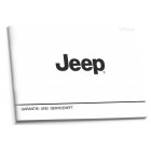 Jeep Czysta Nowa Niemiecka Książka Serwisowa