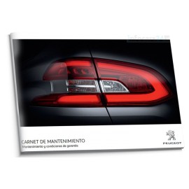 Peugeot Hiszpańska Książka Serwisowa 2013-2014