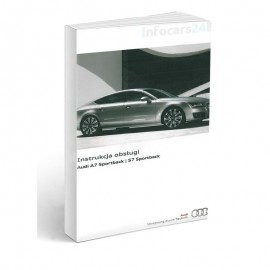 Audi A7 S7 Sportback Nowa Instrukcja Obsługi