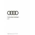 Audi Q7 od 2019 lift+Nawigacja Instrukcja Obsługi