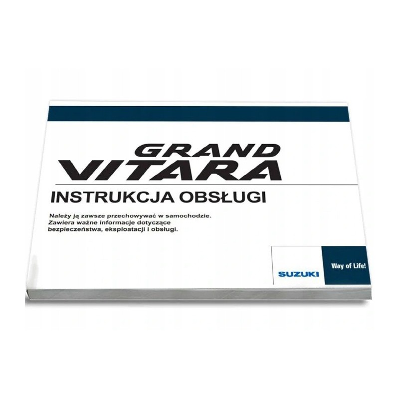 Suzuki Grand Vitara 2008-2014+Radio Instrukcja Obsługi