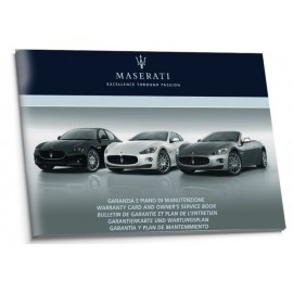 Maserati Service Book DE FR ENG ESP ITA