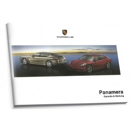 Porsche Panamera Niemiecka Książka Serwisowa