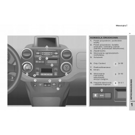 Peugeot Furgon Partner +Radio Instrukcja Obsługi
