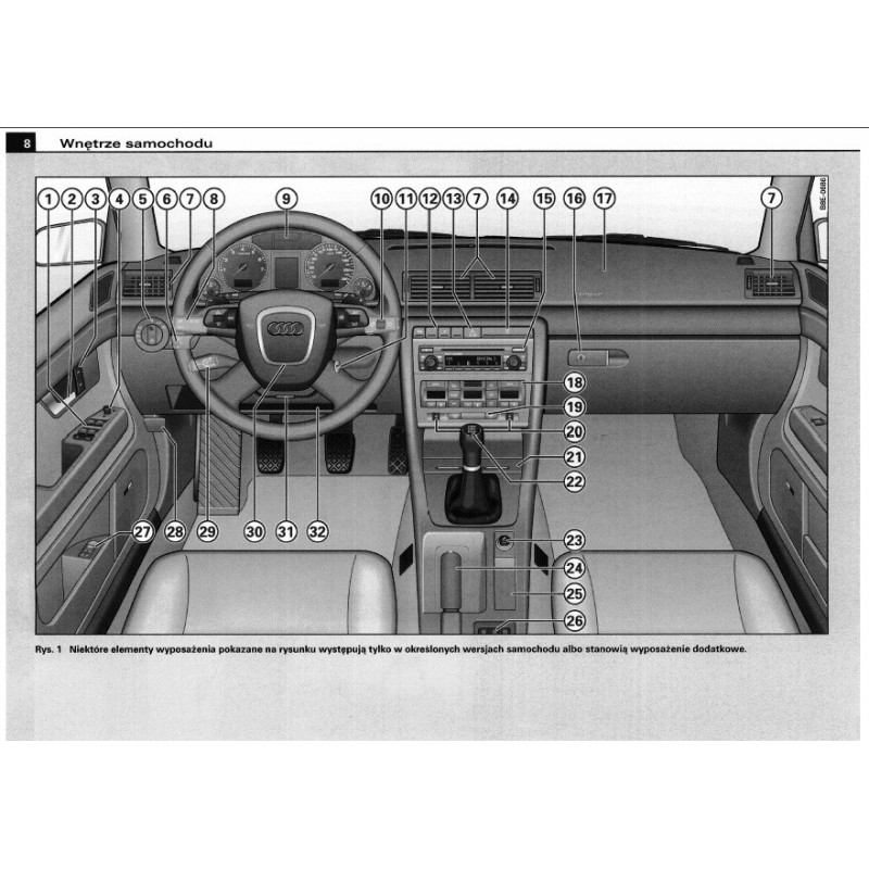 Audi A4 Avant B7 2004-2008 Nowa Instrukcja Obsługi