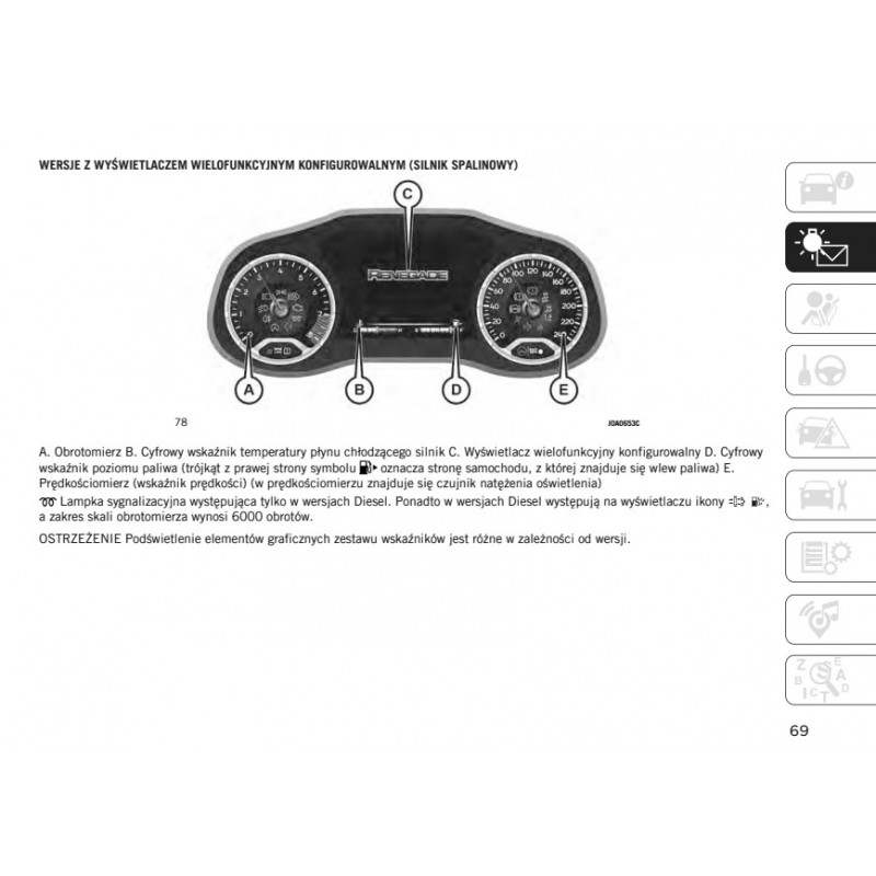 Jeep Renegade 20222024 Instrukcja Obsługi