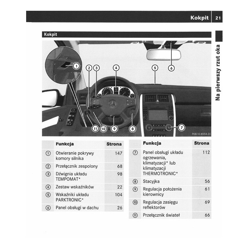 Mercedes B Klasa W245 2008-2011 Instrukcja Obsługi