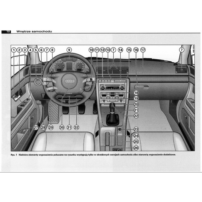 Audi A4 Avant B6 2000-2004 Nowa Instrukcja Obsługi