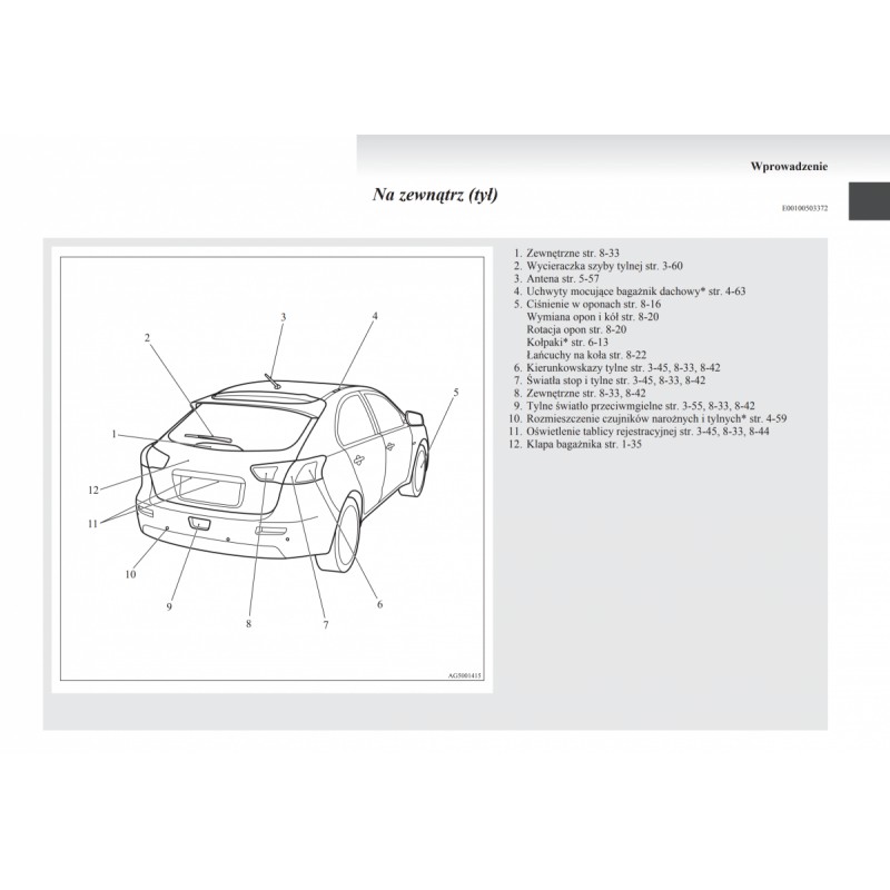 Mitsubishi Lancer Sportback 0916+Radio Instrukcja Obsługi