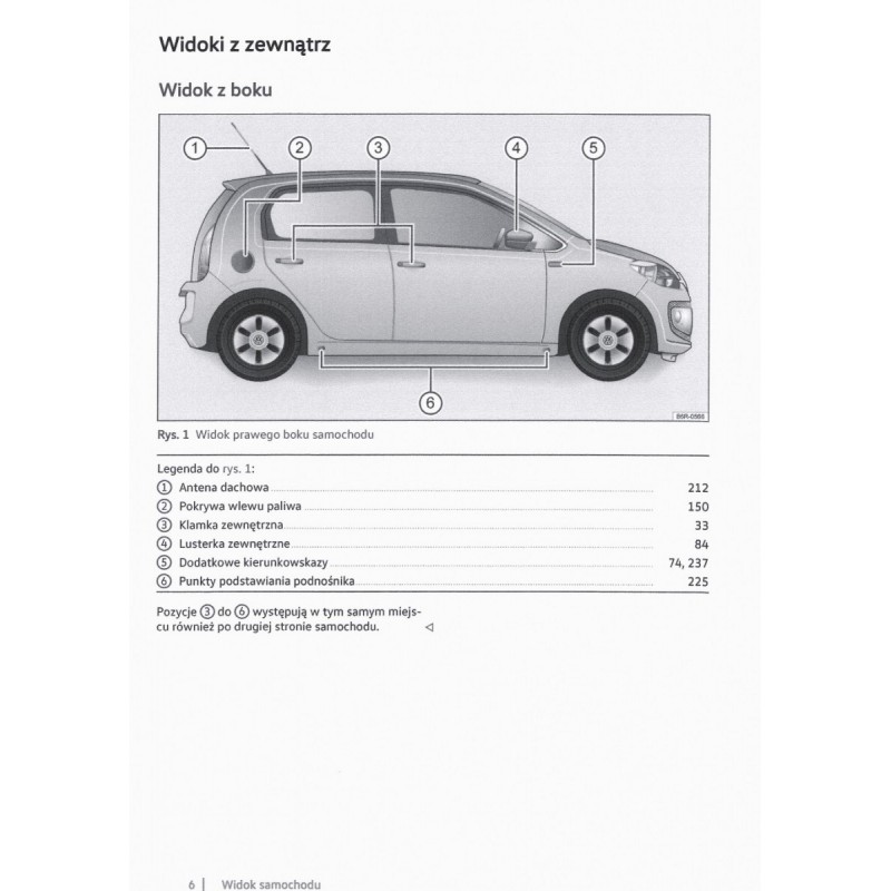 Volkswagen VW Up! Up od 2011 Instrukcja Obsługi