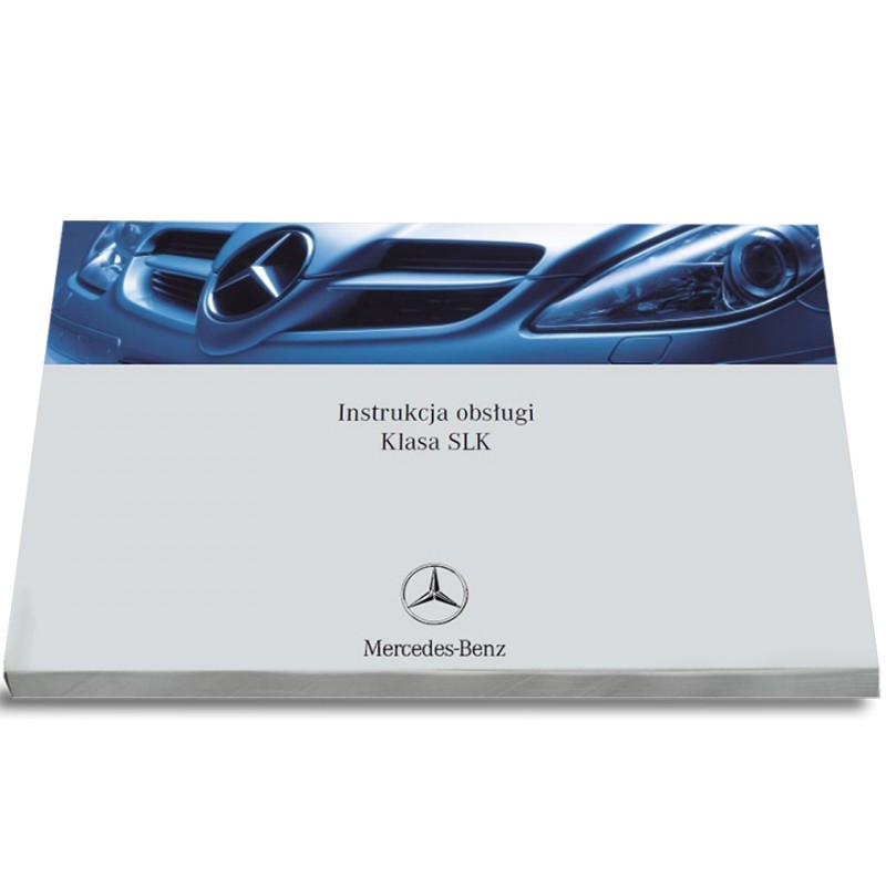 Mercedes SLK R172 od 2011 Nowa Instrukcja Obsługi
