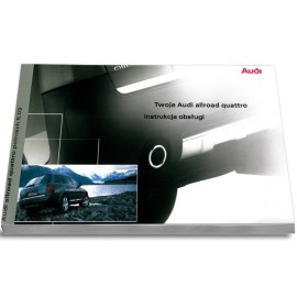 Audi A6 Allroad 1999-2005 Nowa Instrukcja Obsługi