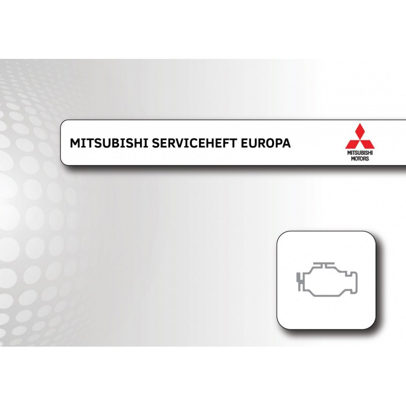 Mitsubishi Oryginalna Polska Książka Serwisowa