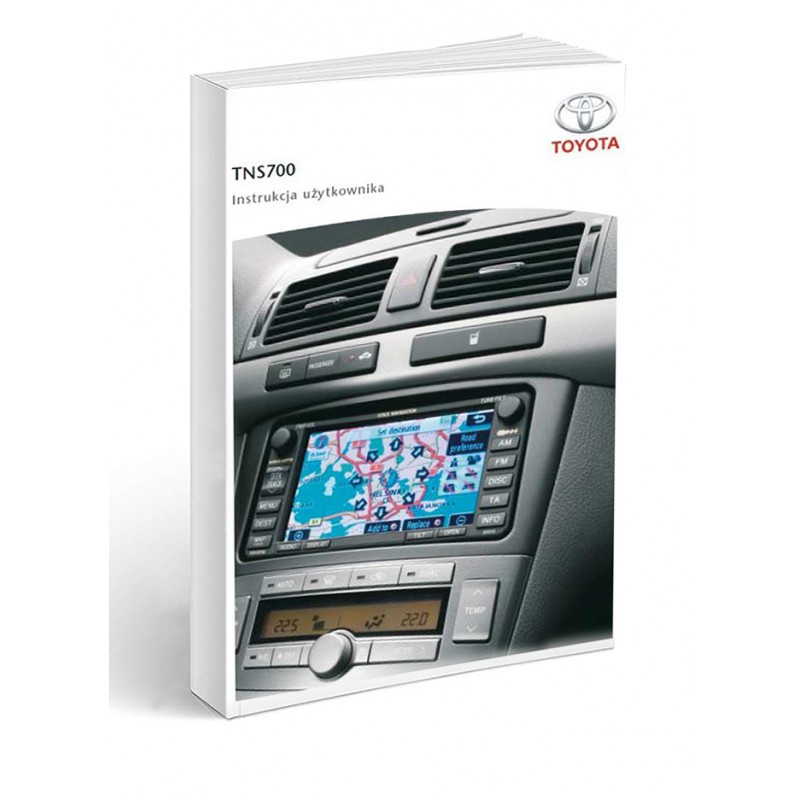 Toyota Corolla Avensis Nawigacja+Radio Instrukcja