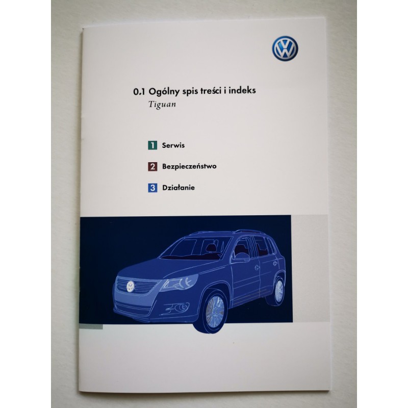 Volkswagen VW Tiguan 200714 Nowa Instrukcja