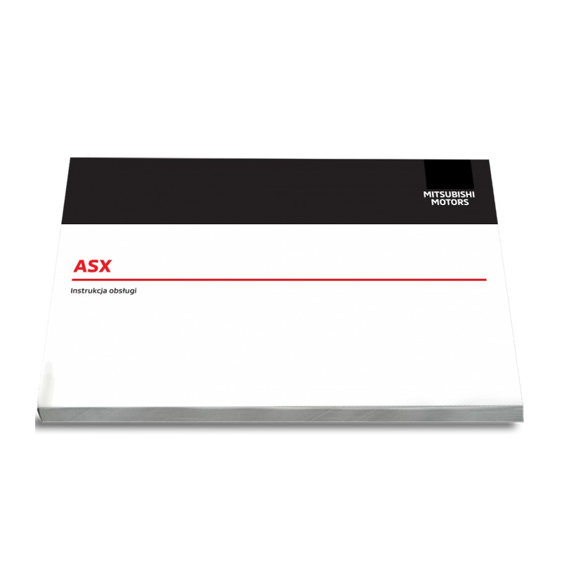 Mitsubishi ASX 20102016 Nowa Instrukcja Obsługi