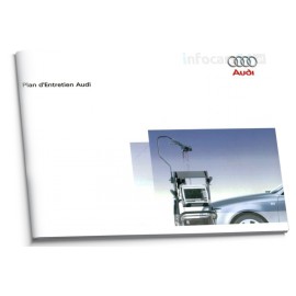 Audi Francuska  Książka Serwisowa 2005-2010