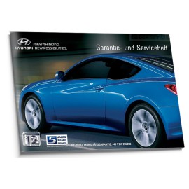 Hyundai Austria Niemiecka Książka Serwisowa od 2013